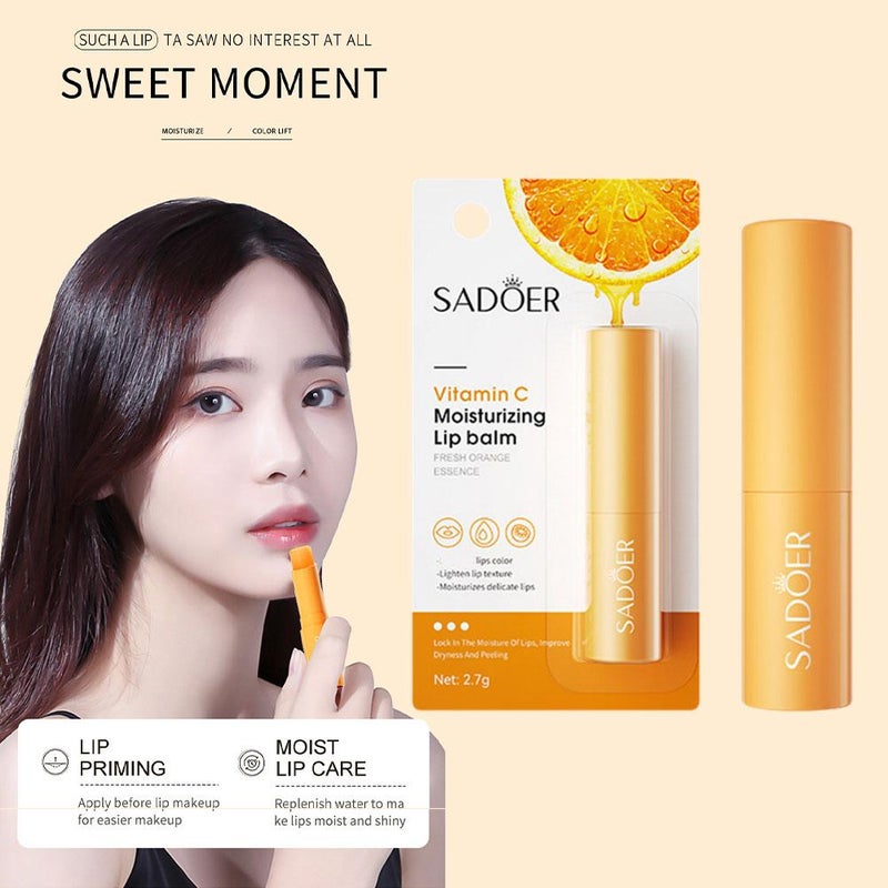 Aloe Vera Lip Balm Hydrating Moisturizing Lip Care for Dry Lips, Vitamin C Collagen Natural All-Season Protection for Women  MenLong-Lasting Smooth Lip Balm - Image 3